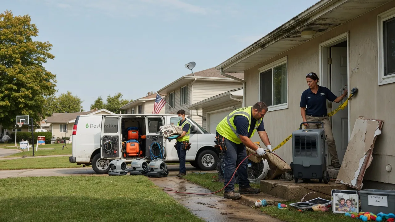 Water Damage Restoration in Priddy, TX near me